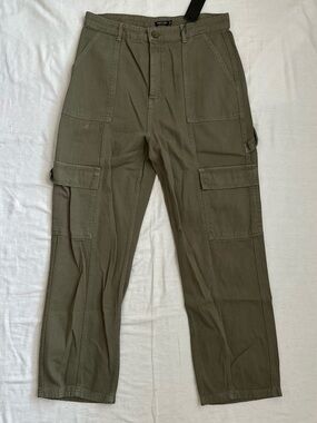 Nasty Gal Twill Cargo Pants